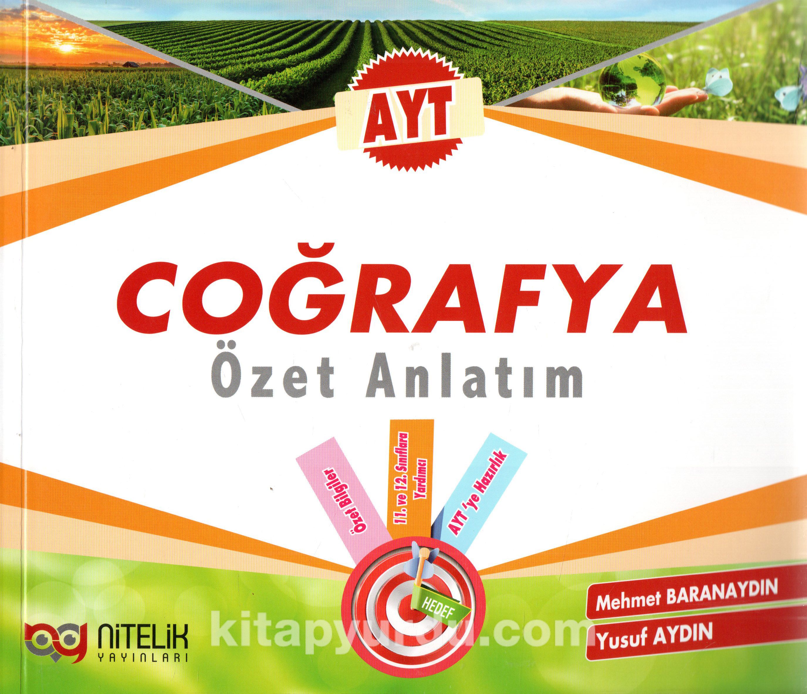 AYT Coğrafya Özet Anlatım kapak görseli